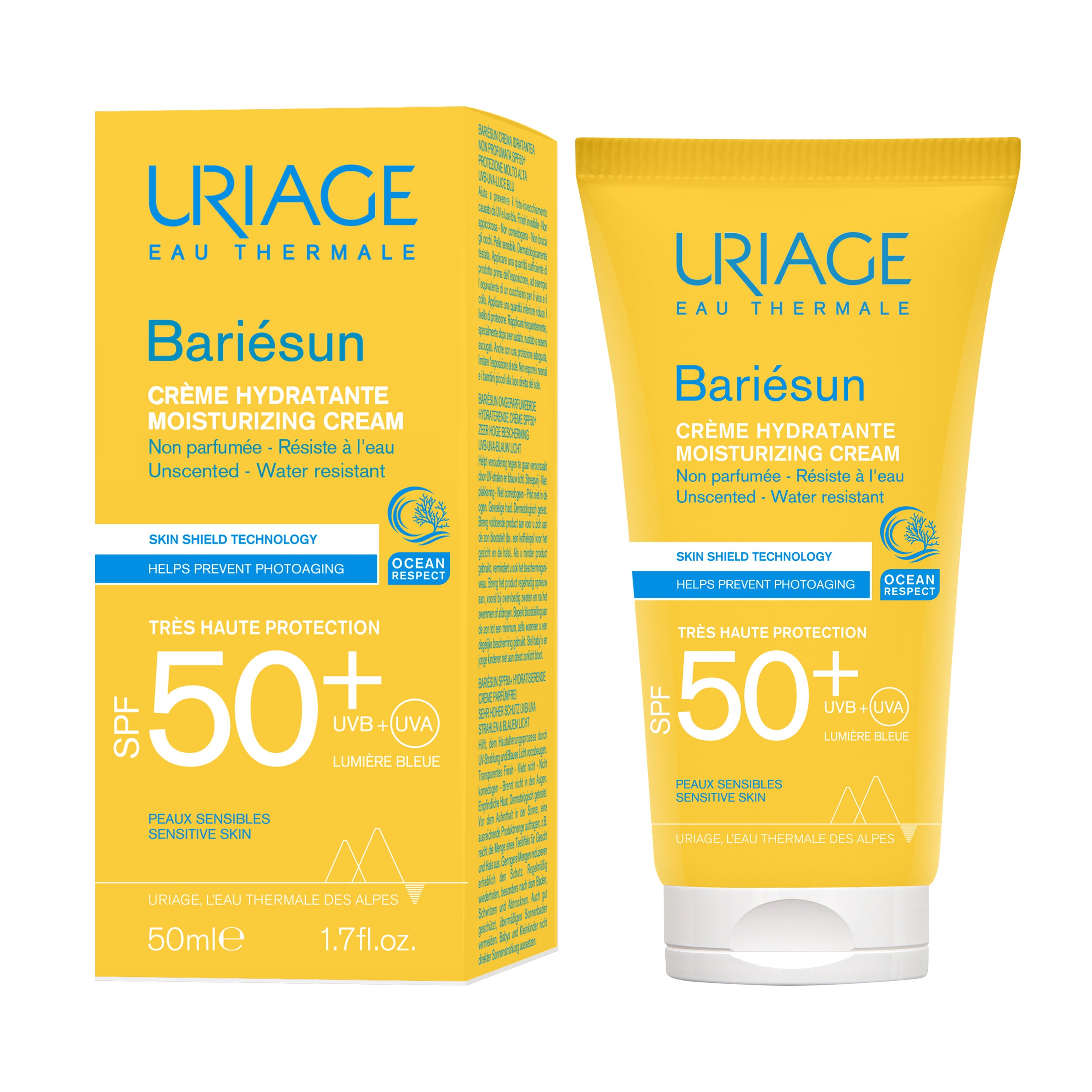 Uriage Bariésun Fragrance-Free Cream SPF50+ 50ml