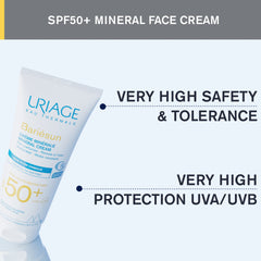 Uriage Bariésun Mineral Cream SPF50+ Mineral face Cream