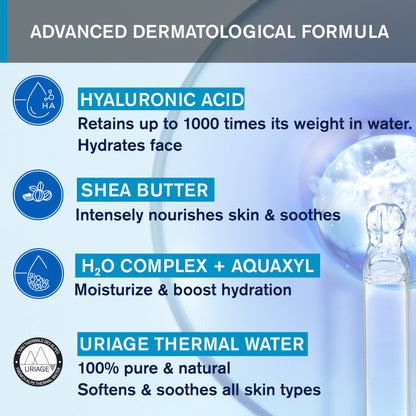 Uriage Eau Thermale - Rich Water Cream advantages