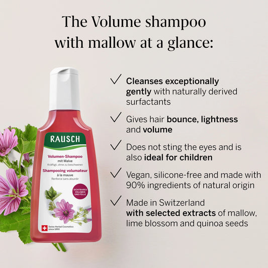 Rausch Fine Hair shampoo with Mallow Volume 200ml