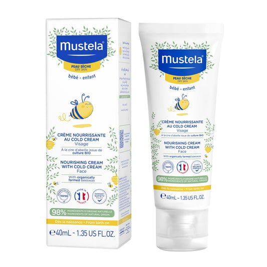 Mustela Nourishing Cream with Cold Cream 40ml - Dry Skin
