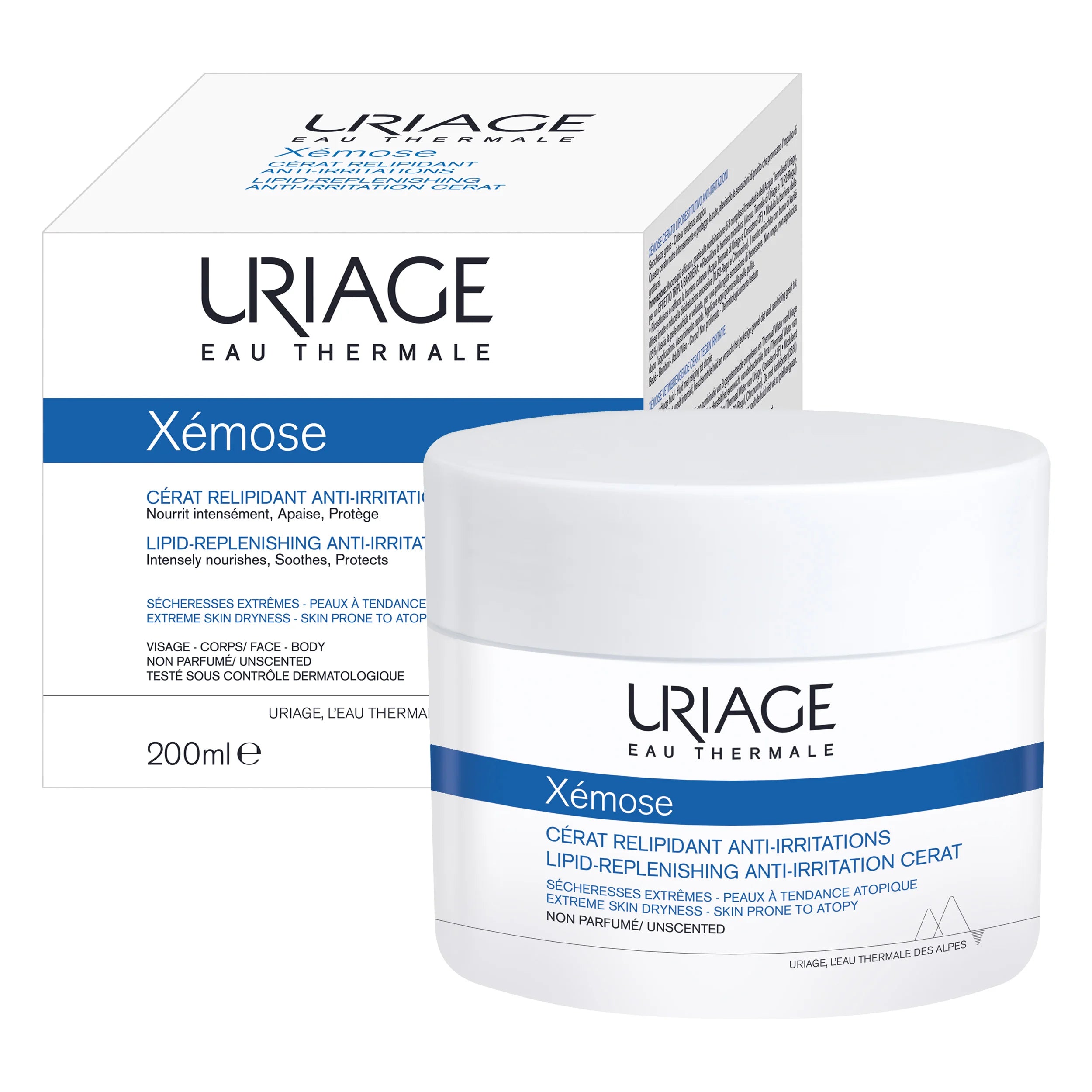 Uriage Xémose Lipid-Replenishing Anti-Irritation Cerat 200ml