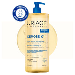 Uriage Xémose C8+ Anti-Itch Cleansing Oil 1L – Gentle Cleanser