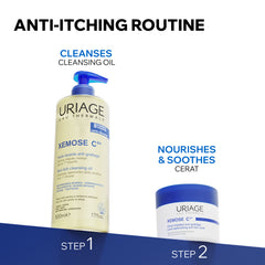 Uriage XEMOSE C8+ LIPID REPLENISHING ANTI-ITCH CERAT 200ml – Intense Relief for Dry Skin