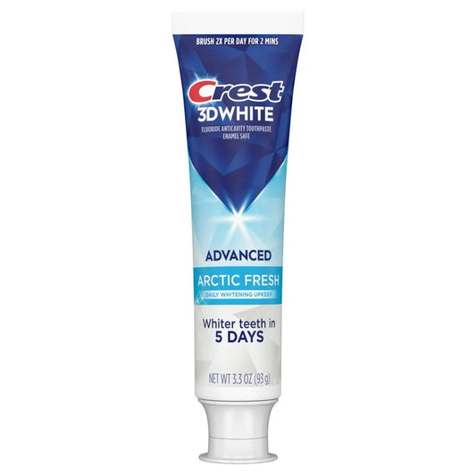 Crest 3D White Advanced Artic Fresh Toothpaste 3.3 Oz(93 g)