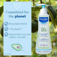 Mustela No Rinse Cleansing Water 300ml – Baby Care