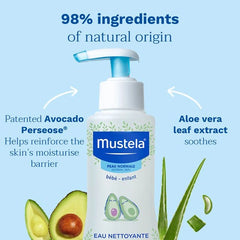 Mustela No Rinse Cleansing Water 300ml – Baby Care