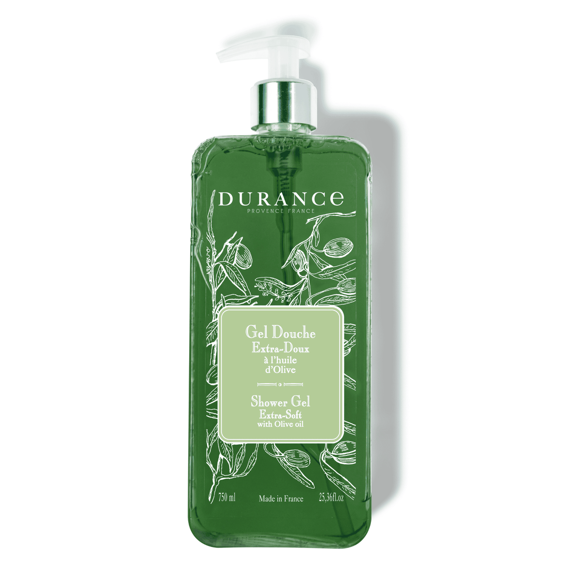 Durance Shower Gel with Olive oil 750 ml