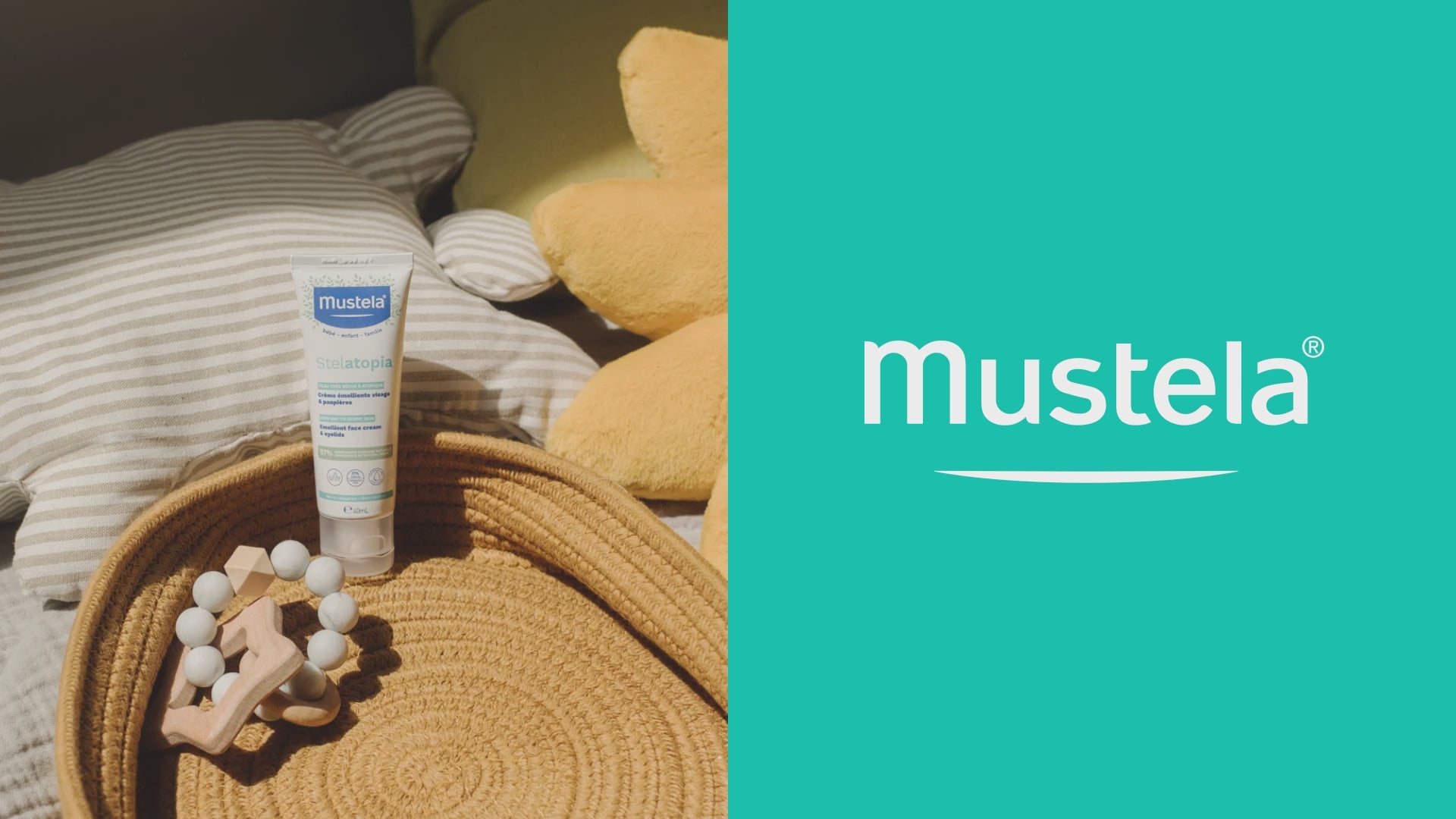 Mustela Stelatopia Emollient Cream Product Video