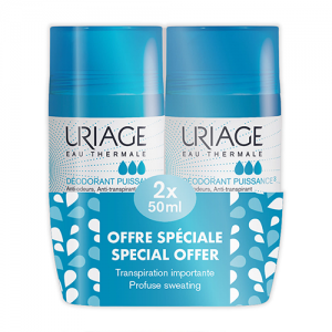 Uriage-Gentle Deodorant Roll On50mlX2