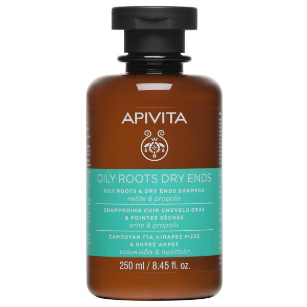Apivita Oily-Roots Dry-Ends Shampoo 250ml